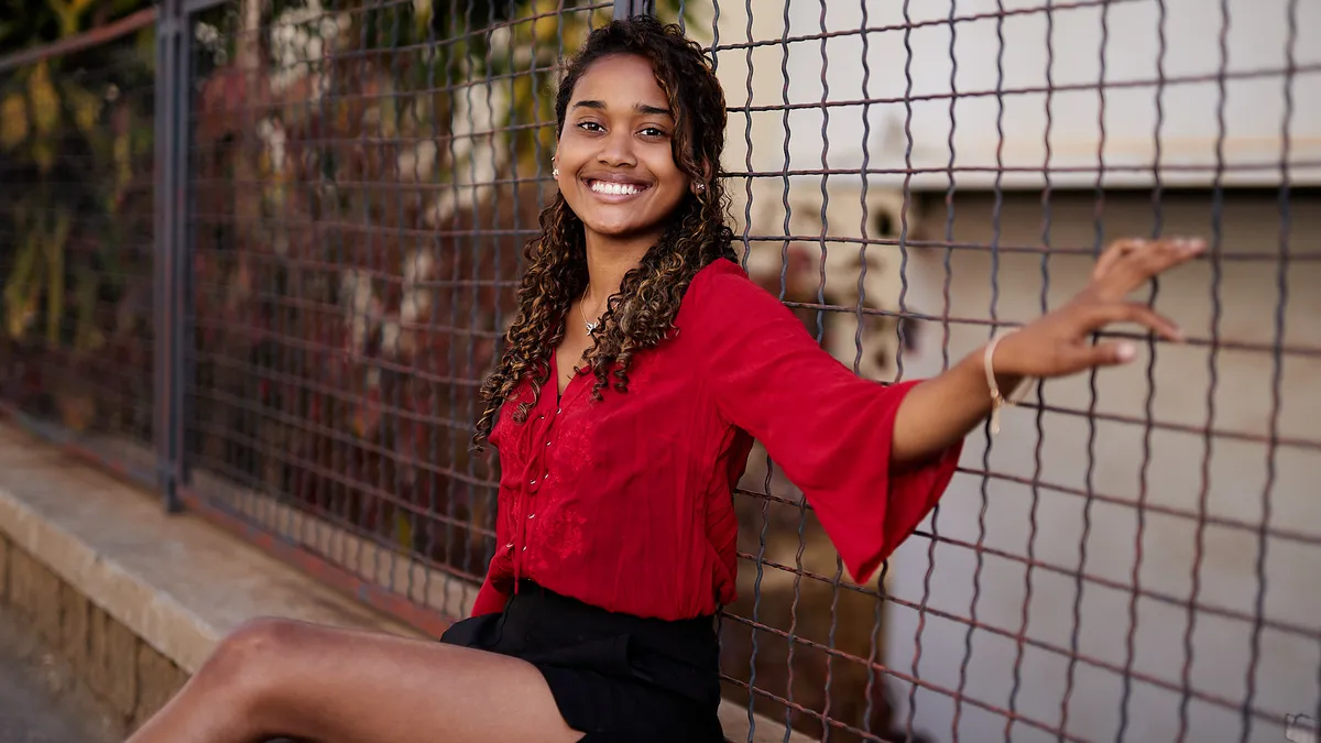 Shooting photo portrait Cynthia