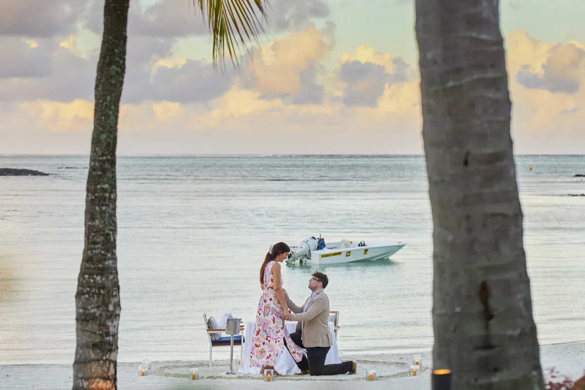 Une Demande en Mariage Inoubliable à l'Île Maurice